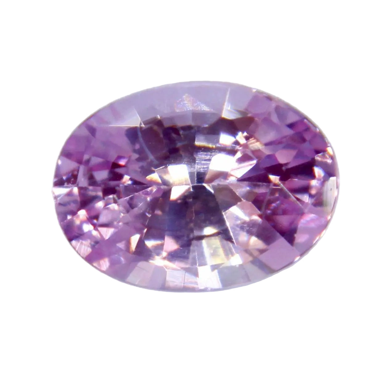 Natural pink sapphire, 0.35 ct oval, 5×3.79×2.52 mm, VS clarity, unheated Ceylon — Sapphire Pal

