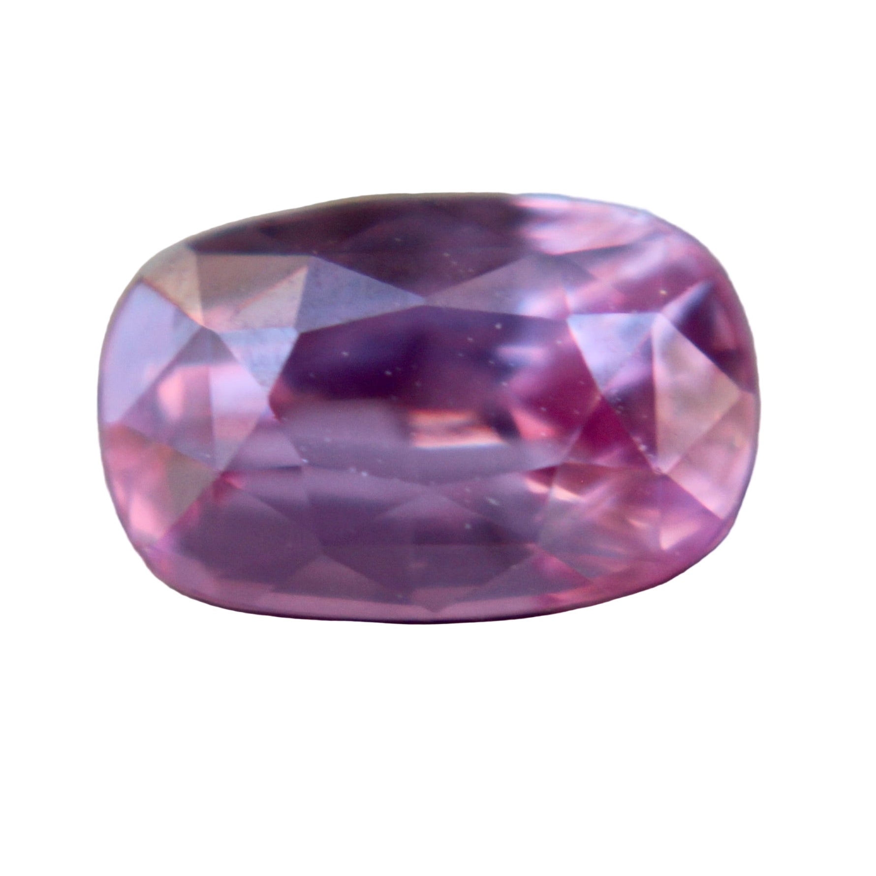 Natural pink sapphire 1.50 ct cushion 7.20×5.00×4.80 mm, Eye Clean, unheated Ceylon — Sapphire Pal