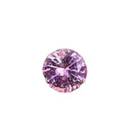 Natural pink sapphire 4.75 mm round, SI clarity, unheated untreated Ceylon — Sapphire Pal