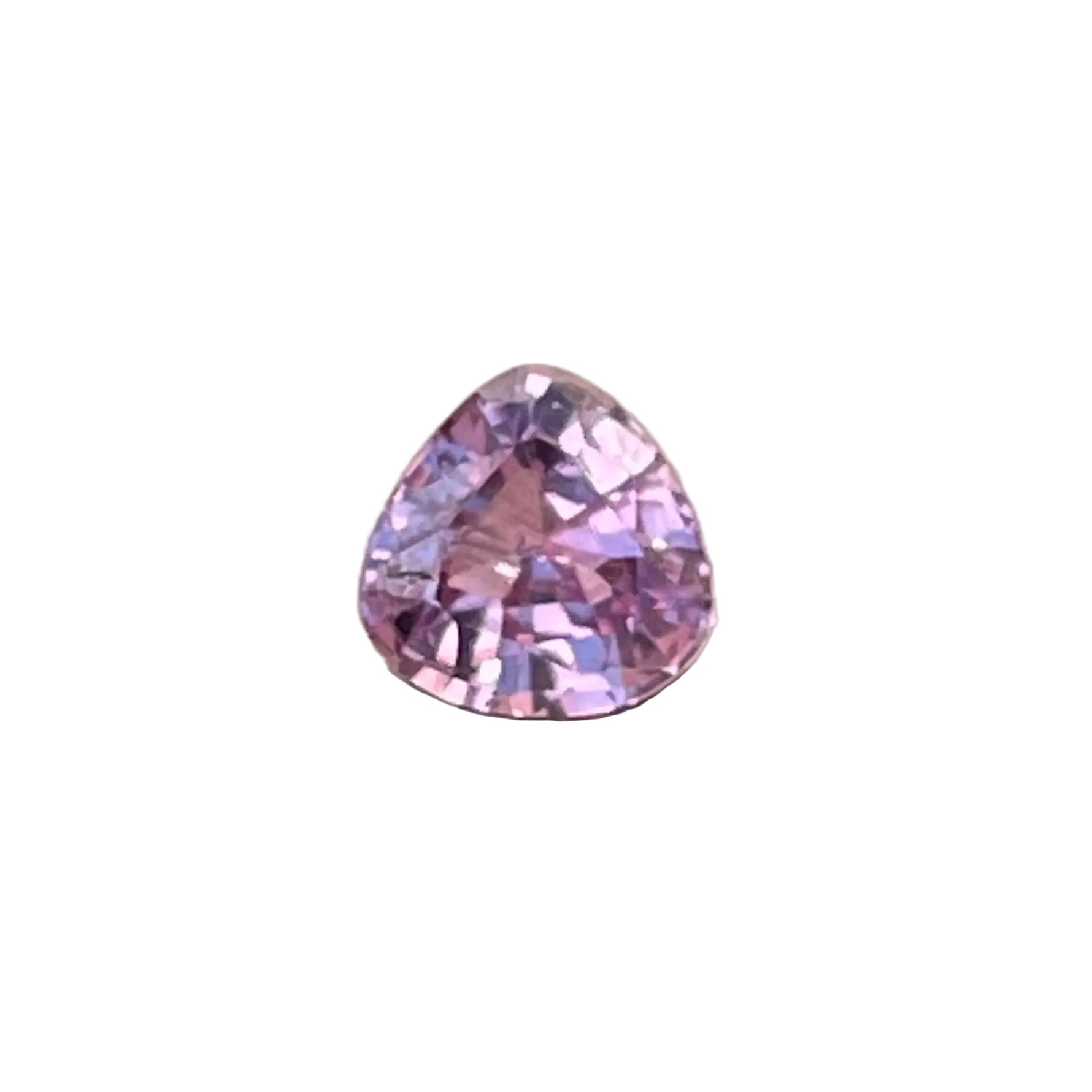 Natural Pink Sapphire 0.57ct Trillion Cut from Madagascar — untreated SI clarity, earth-sourced loose gemstone by Sapphire Pal Australia.