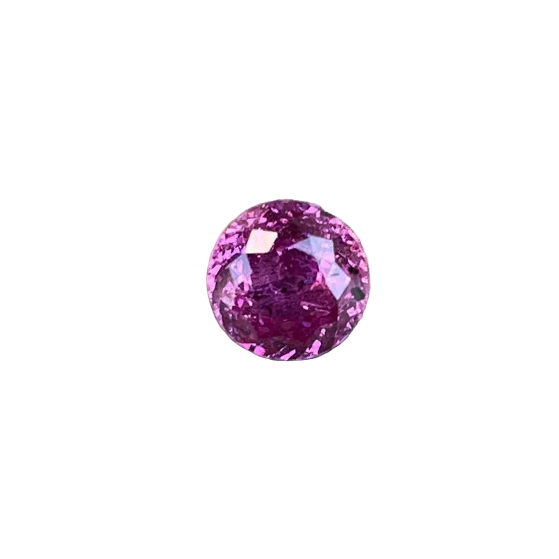 Natural pink sapphire 1.10 ct round 6.11×3.55 mm, unheated untreated Ceylon — Sapphire Pal