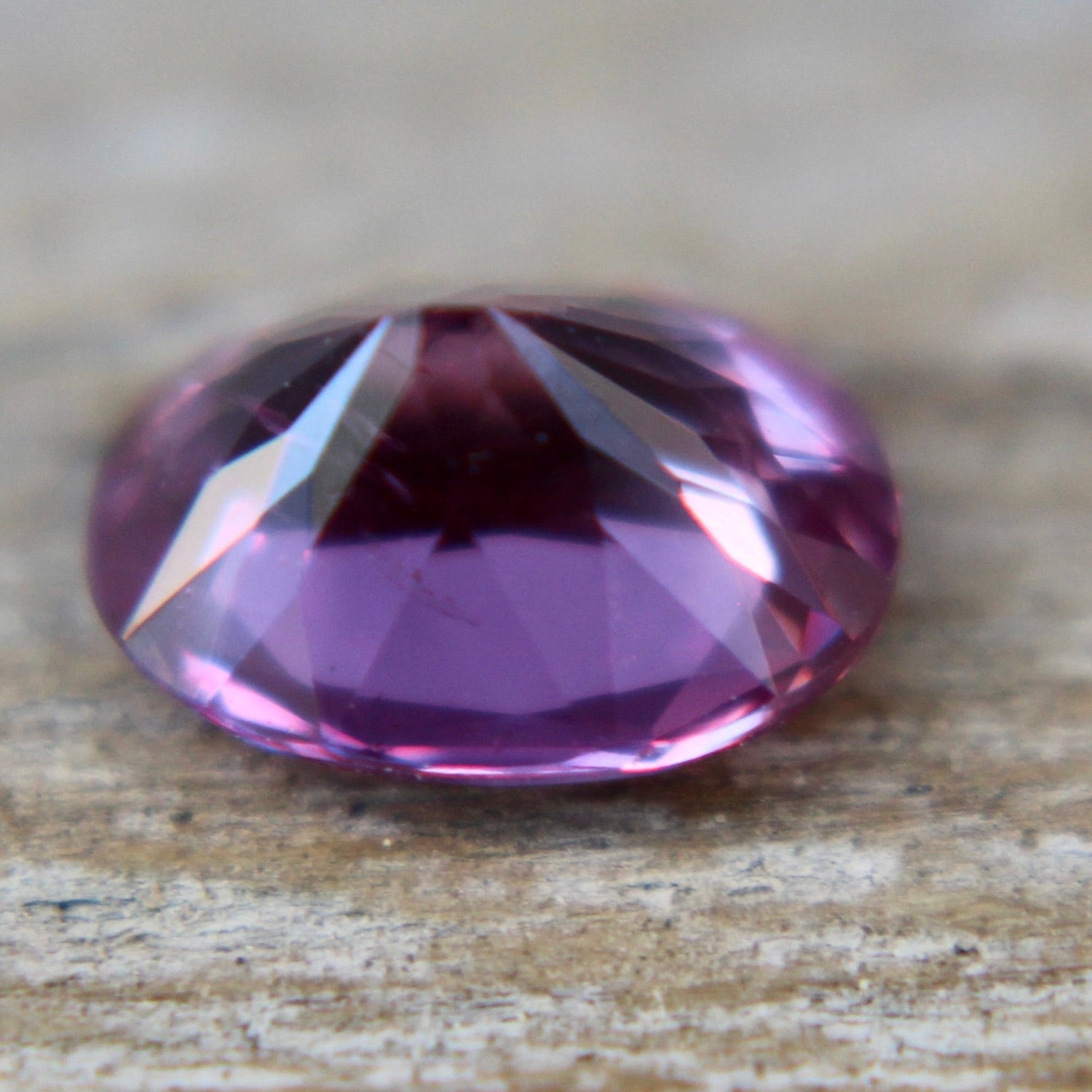 Earth-sourced oval pink Ceylon sapphire loose faceted gemstone for engagement ring