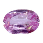 Natural Pink Sapphire 0.41 Carat Oval Cut Ceylon Gemstone for Engagement Rings and Jewelry