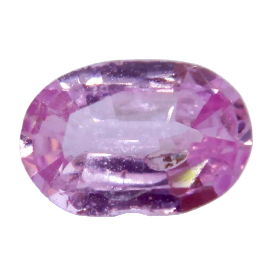 Natural Pink Sapphire 0.41 Carat Oval Cut Ceylon Gemstone for Engagement Rings and Jewelry