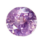 Natural Pink Sapphire 1.04 Carat Round Cut Ceylon Loose Gemstone for Engagement Rings and Jewelry Designs