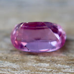 Earth-sourced cushion pink Ceylon sapphire loose faceted gemstone for engagement ring