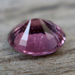 Oval pink spinel 7.21x6.07mm SI clarity for engagement rings and fine jewelry