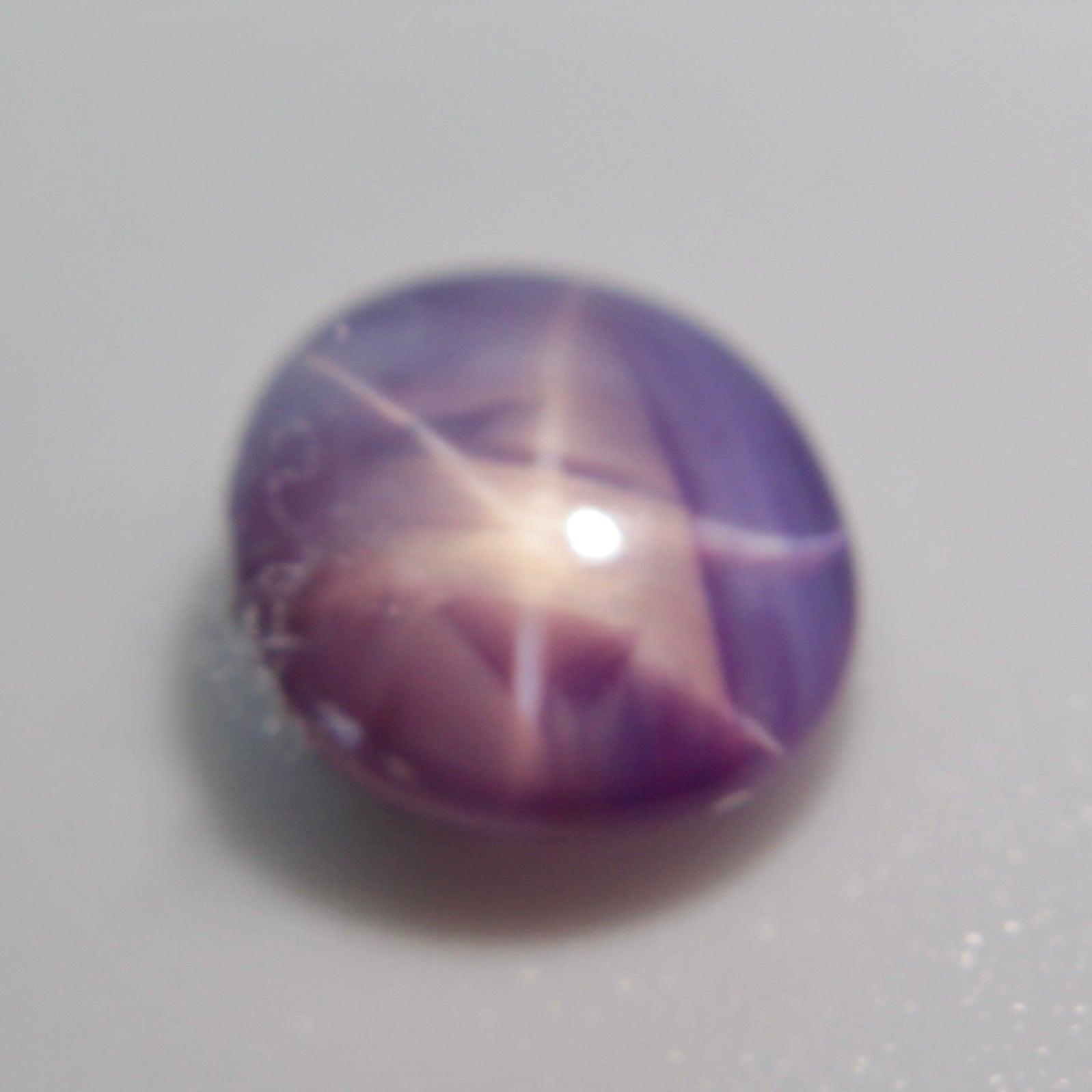 Natural Pink Star Sapphire – 2.20 Carat Cabochon Cut | 6 - Ray Asterism - Sapphirepal