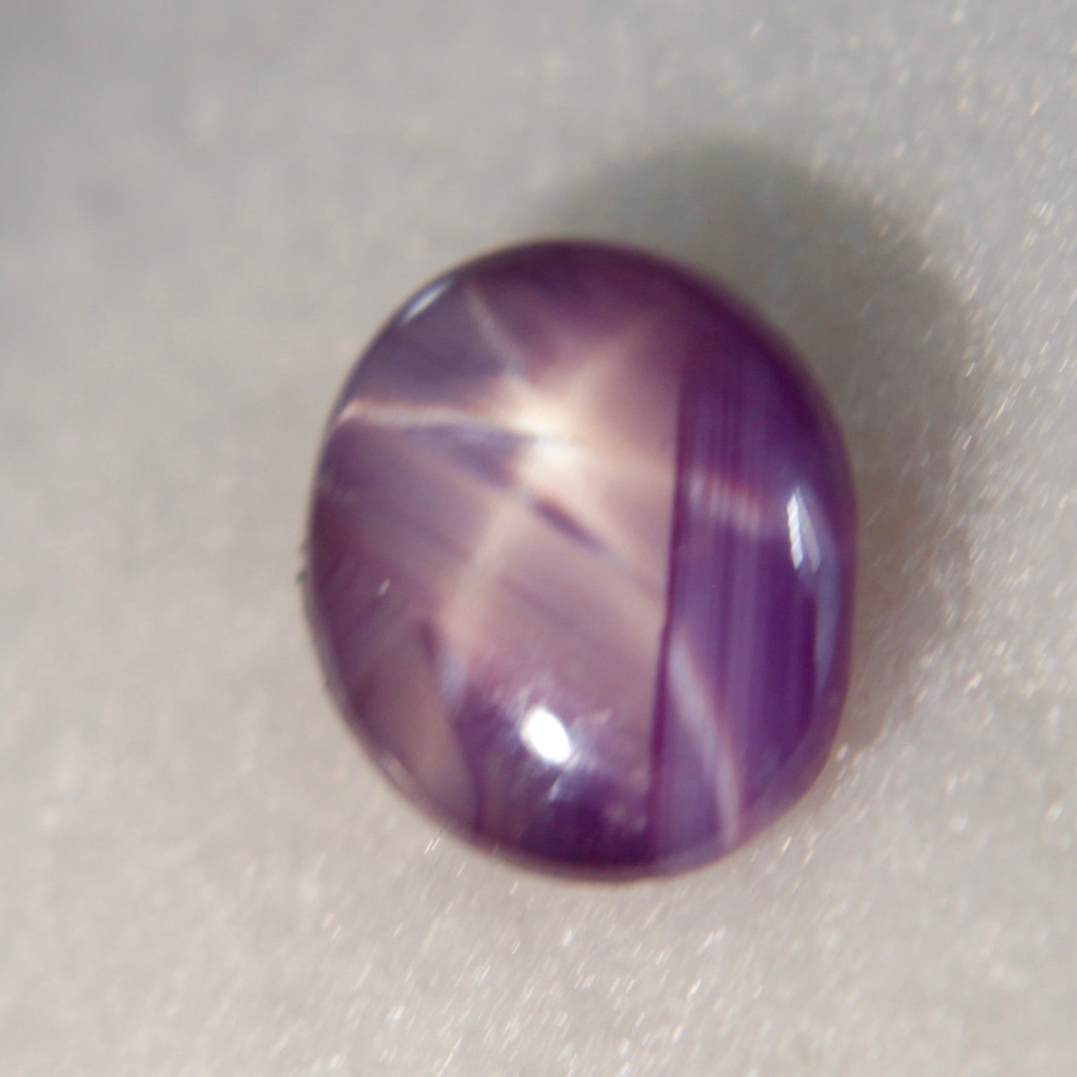 Natural Pink Star Sapphire – 2.20 Carat Cabochon Cut | 6 - Ray Asterism - Sapphirepal