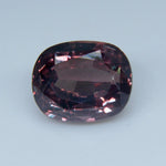 Natural pinkish brown sapphire cushion cut 2.04 ct unheated untreated