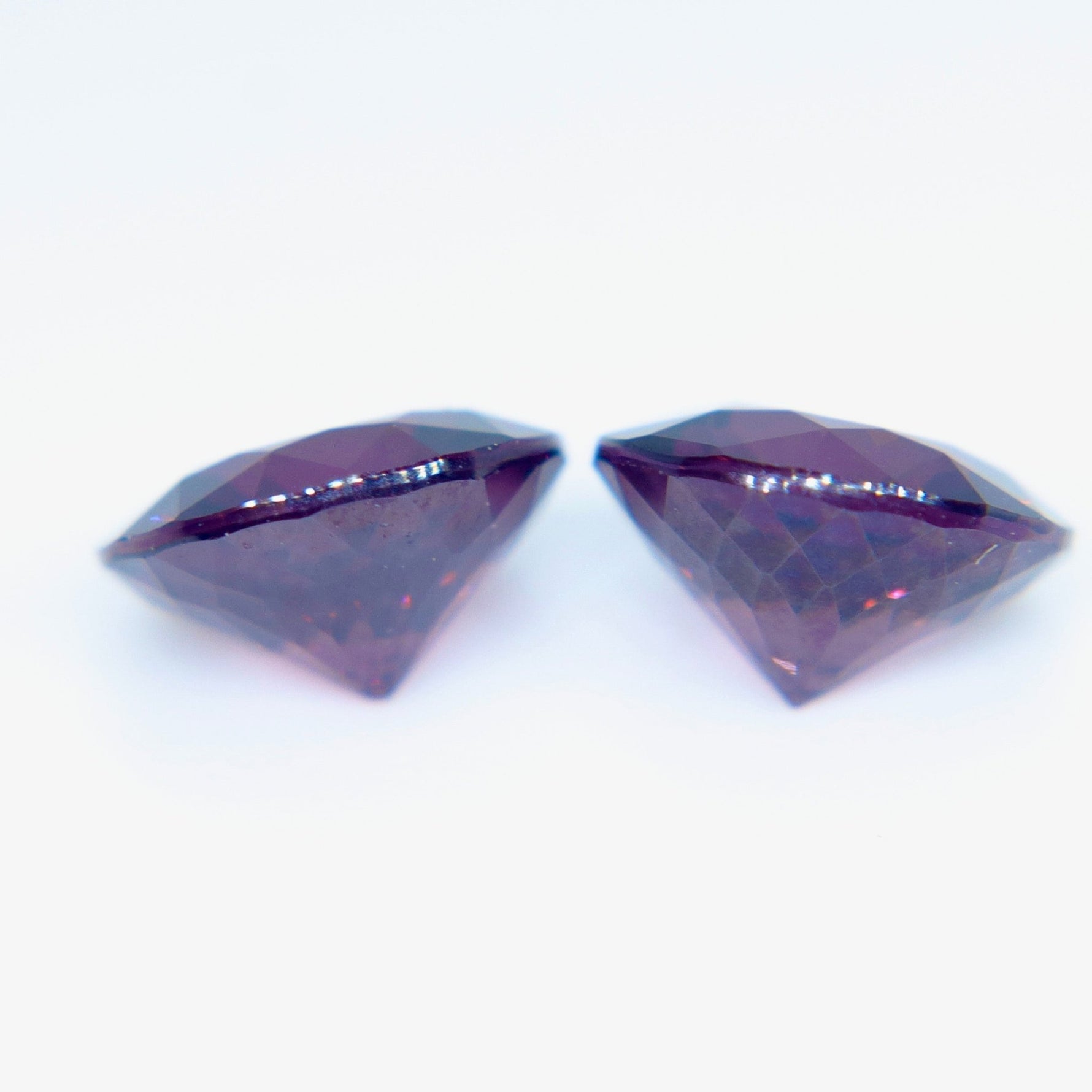 Natural Pinkish Purple Spinel Pair – 1.50 Carat - Sapphirepal