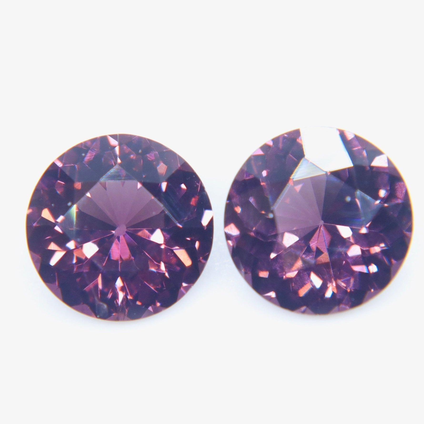 Natural Pinkish Purple Spinel Pair – 1.50 Carat - Sapphirepal