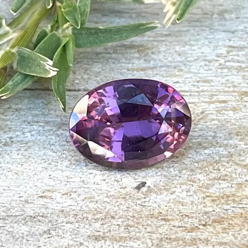 Natural Pinkish Purple Spinel - Sapphirepal