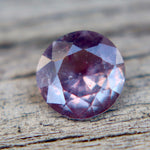 Natural Purple Sapphire 0.62 Carat Round Cut – Unheated Ceylon Gemstone - Sapphirepal