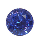Natural Purple Sapphire 0.90 Carat Round Cut Loose Gemstone from Ceylon - Sapphirepal