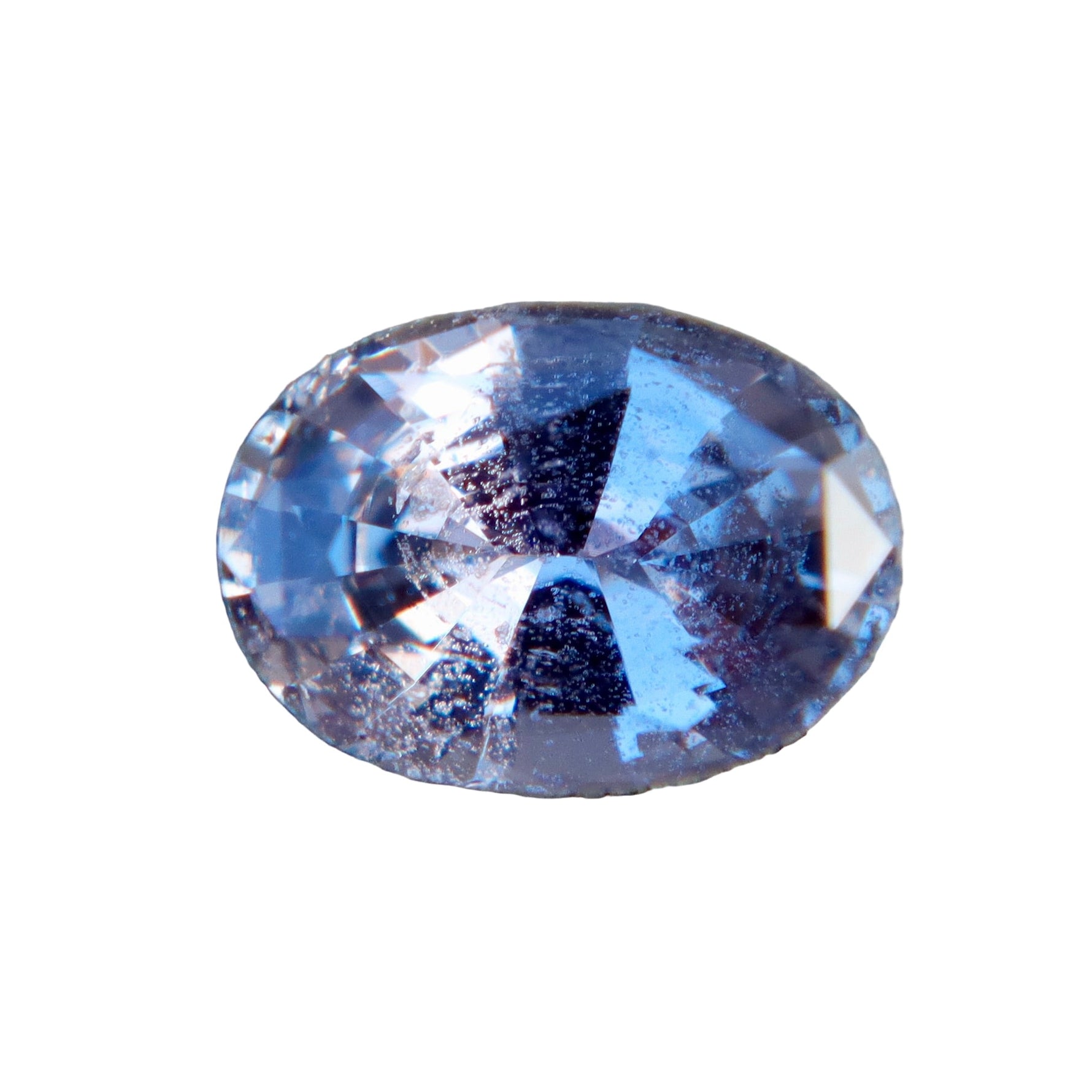 Natural Purple Sapphire – 1.05 Carat Oval Cut | Unheated Untreated Ceylon (Eye Clean) - Sapphirepal
