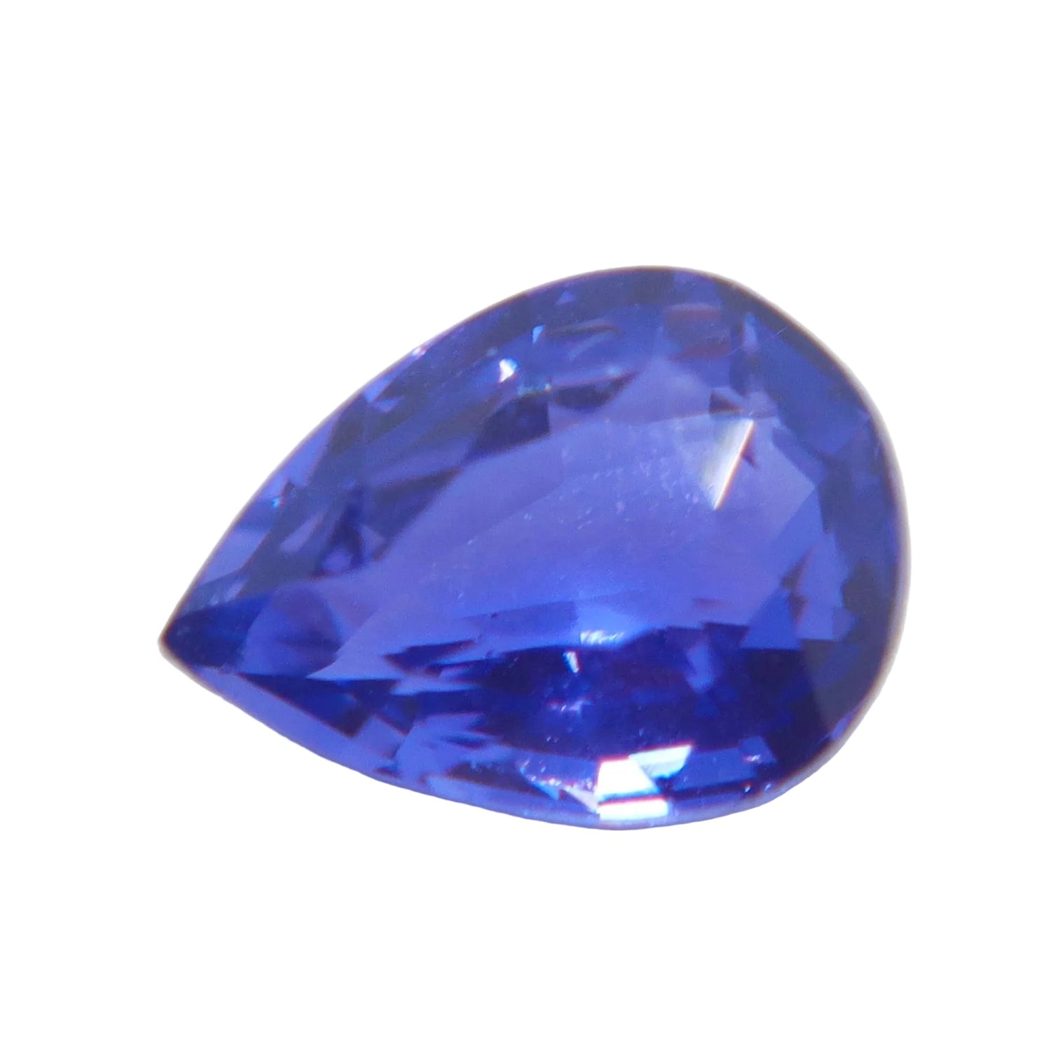Natural Purple Sapphire 1.10 Carat Pear Cut Unheated VVS Ceylon Loose Gemstone - Sapphirepal