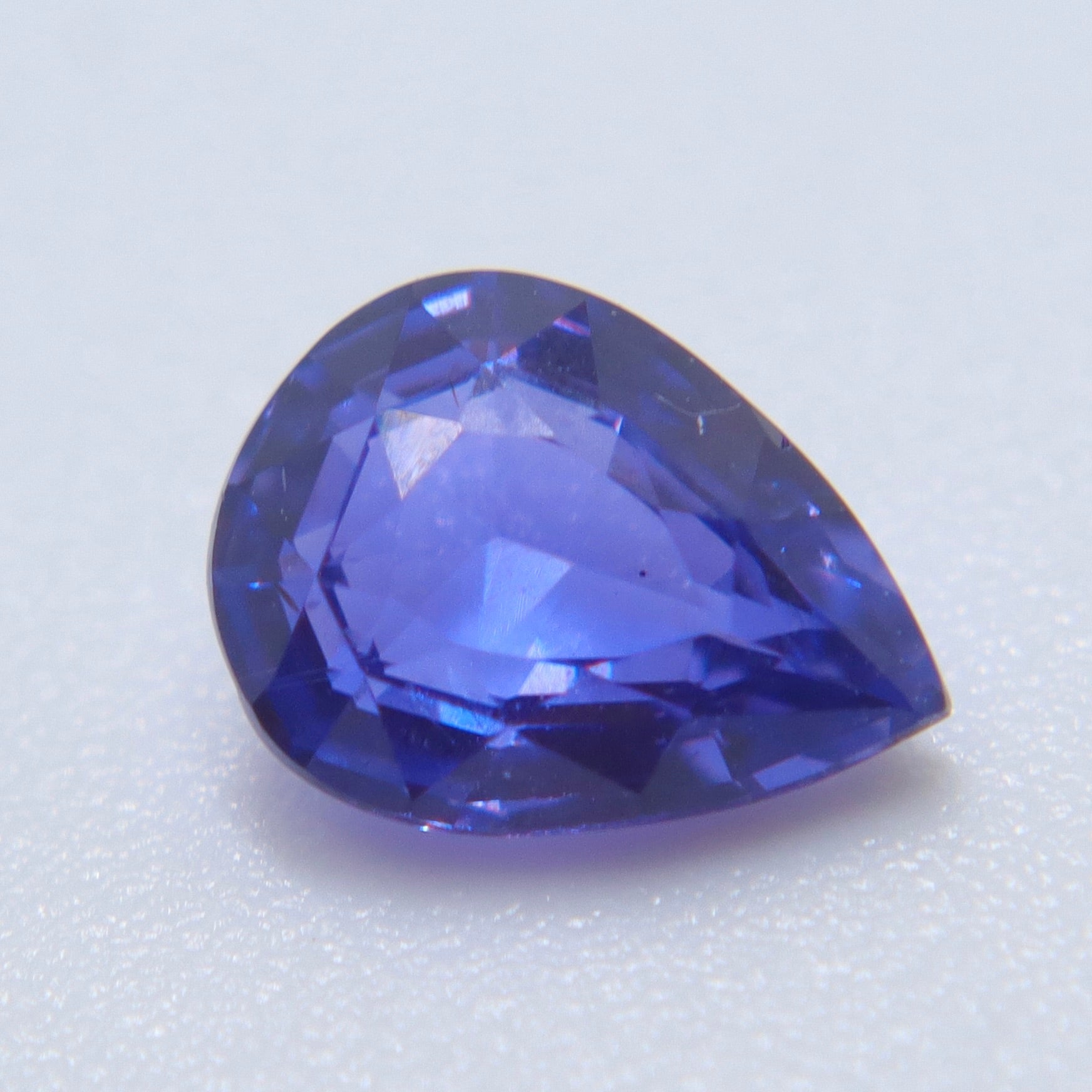 Natural Purple Sapphire 1.10 Carat Pear Cut Unheated VVS Ceylon Loose Gemstone - Sapphirepal