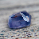 Natural Purple Sapphire 1.10ct (Ceylon) – Freeform Cut, Eye Clean | Authenticity Confirmed - Sapphirepal