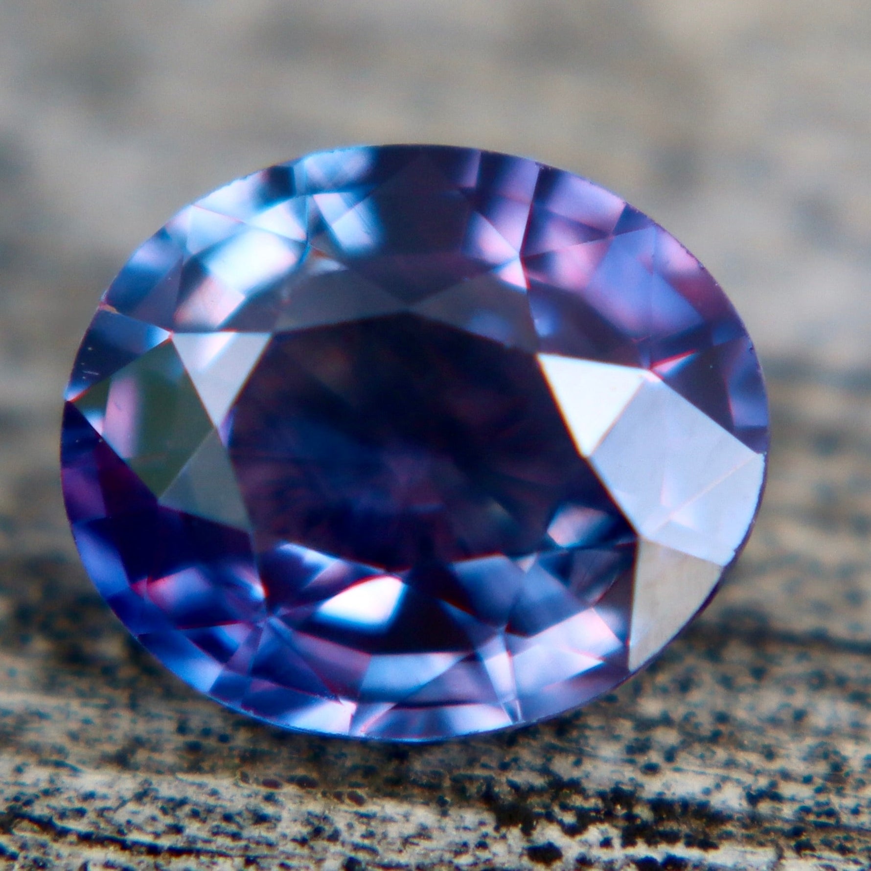 Natural Purple Sapphire 1.53 Carat Oval Cut VVS – Unheated Ceylon Loose Sapphire for Bespoke Engagement Rings - Sapphirepal