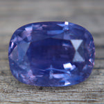 Natural Purple Sapphire 3.22 Carat Cushion Cut from Ceylon - Sapphirepal
