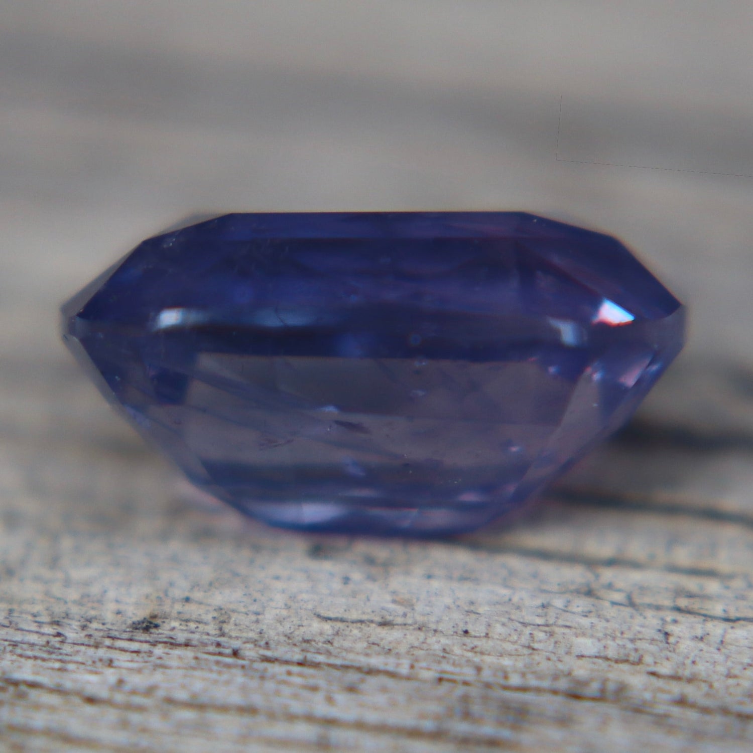 Natural Purple Sapphire 3.22 Carat Cushion Cut from Ceylon - Sapphirepal