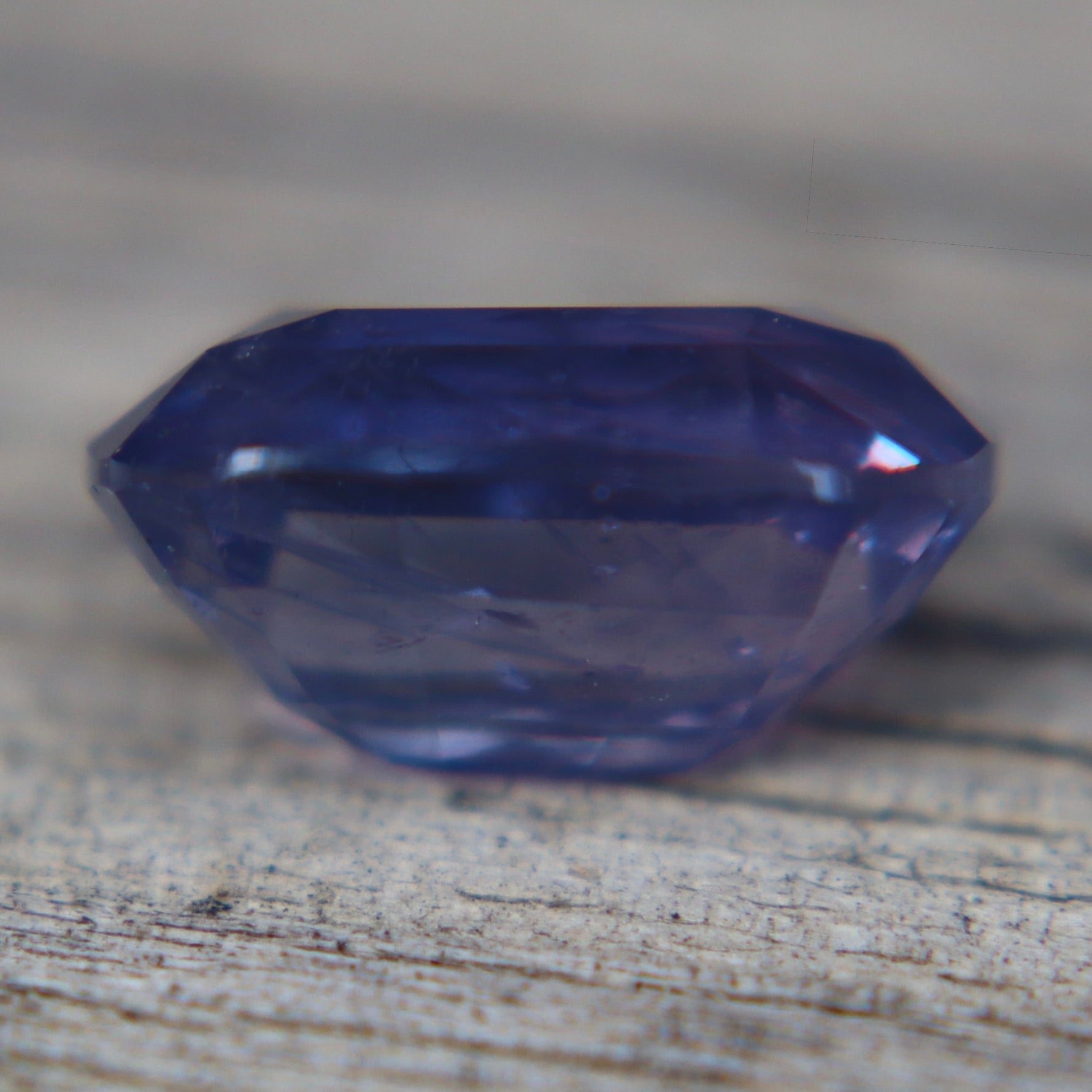 Natural Purple Sapphire 3.22 Carat Cushion Cut from Ceylon - Sapphirepal