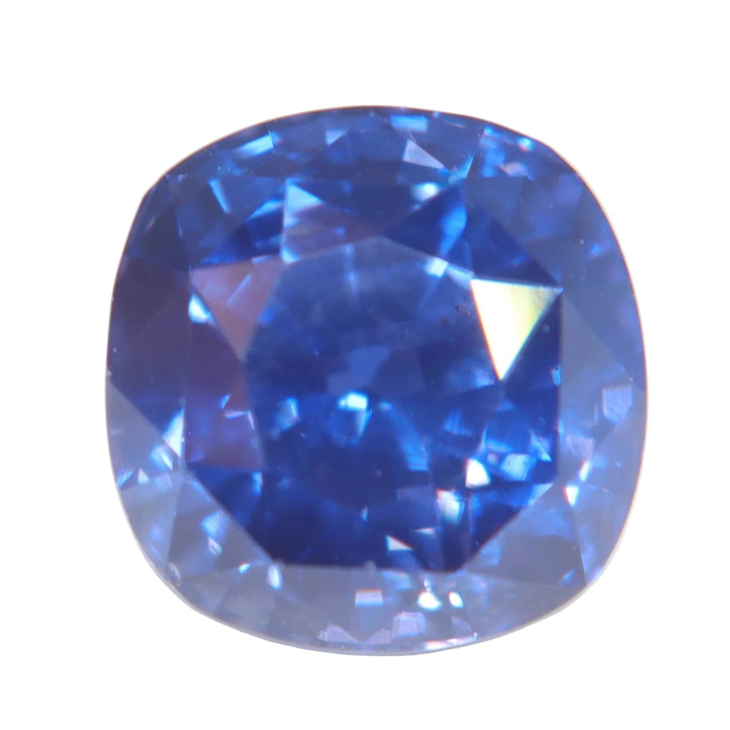 Natural Purple Sapphire 3.53 Carat Cushion Cut Ceylon - Sapphirepal