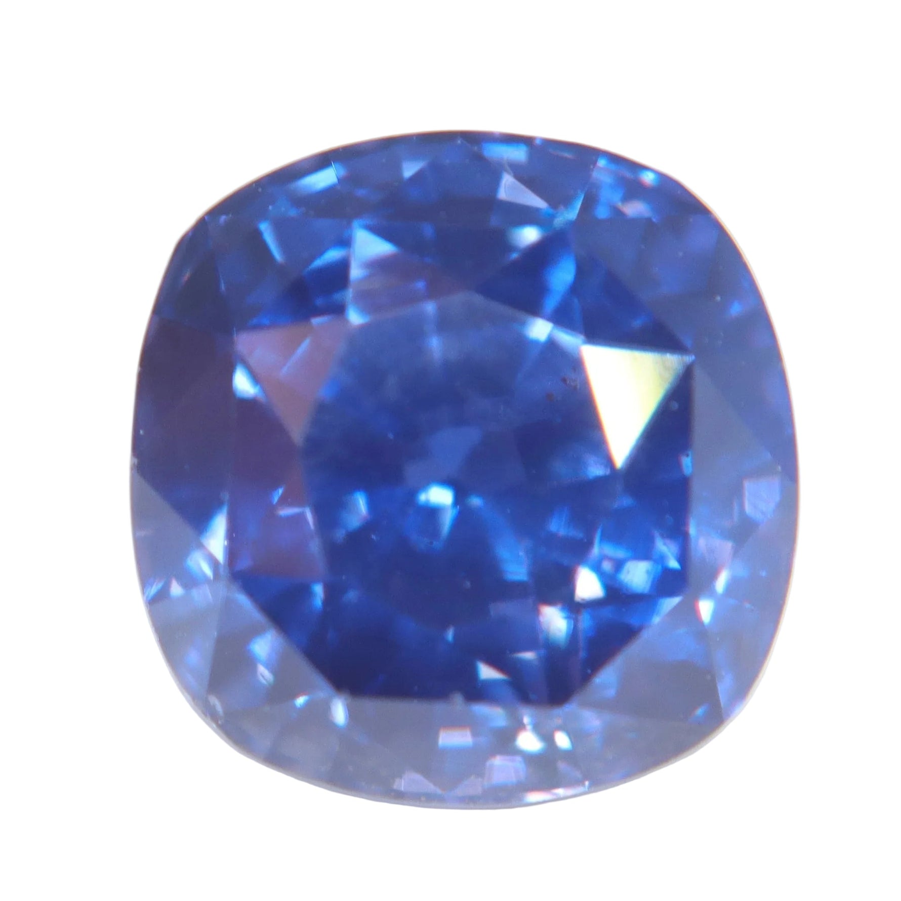 Natural Purple Sapphire 3.53 Carat Cushion Cut Ceylon - Sapphirepal
