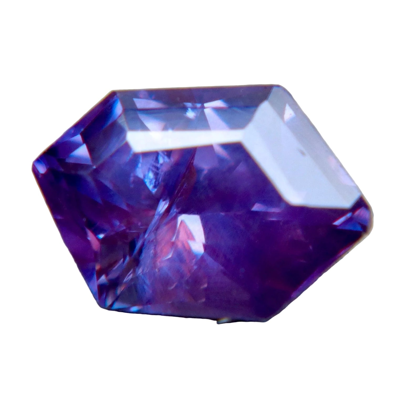Natural Purple Sapphire | Freeform Cut | 2.09 Carat | Ceylon - Sapphirepal