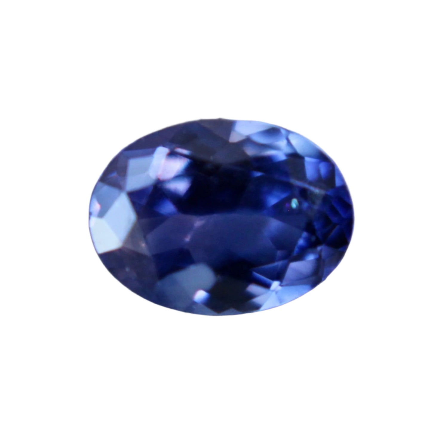 0.73ct Natural Purple Sapphire — Oval Cut, Eye Clean, Ceylon Origin, Untreated Earth-Sourced Gemstone