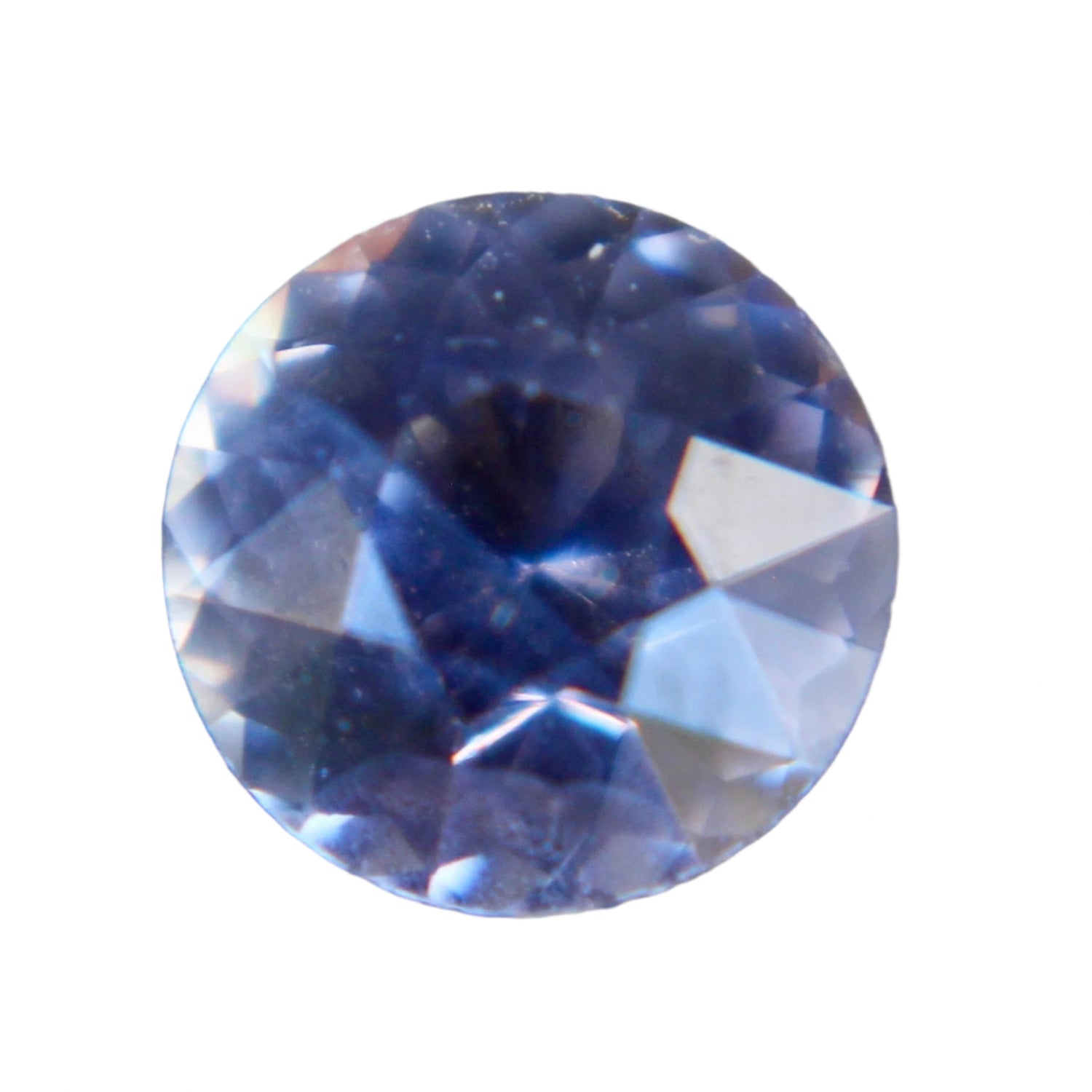 Natural Purple Sapphire | 1.07 Carat Round Cut Unheated Lilac Sapphire | Ceylon Origin - Sapphire pal
