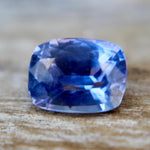 Ceylon purple corundum with lively scintillation