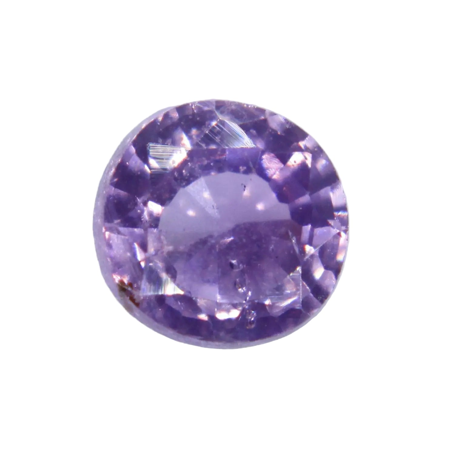 0.45ct Natural Purple Sapphire Round Cut Ceylon Unheated Untreated Earth Sourced Gemstone by Sapphire Pal