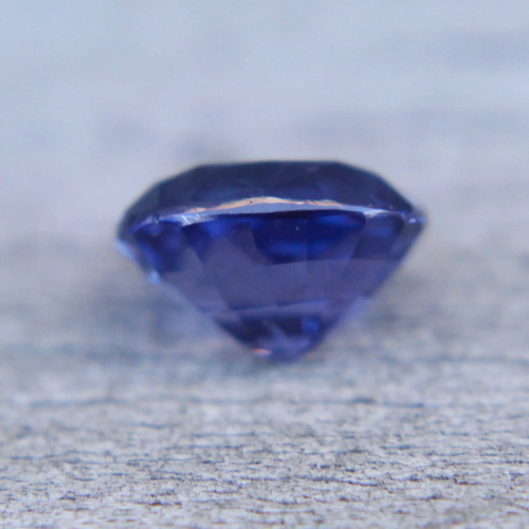 Cushion cut purple sapphire eye clean fine jewelry gemstone for designers