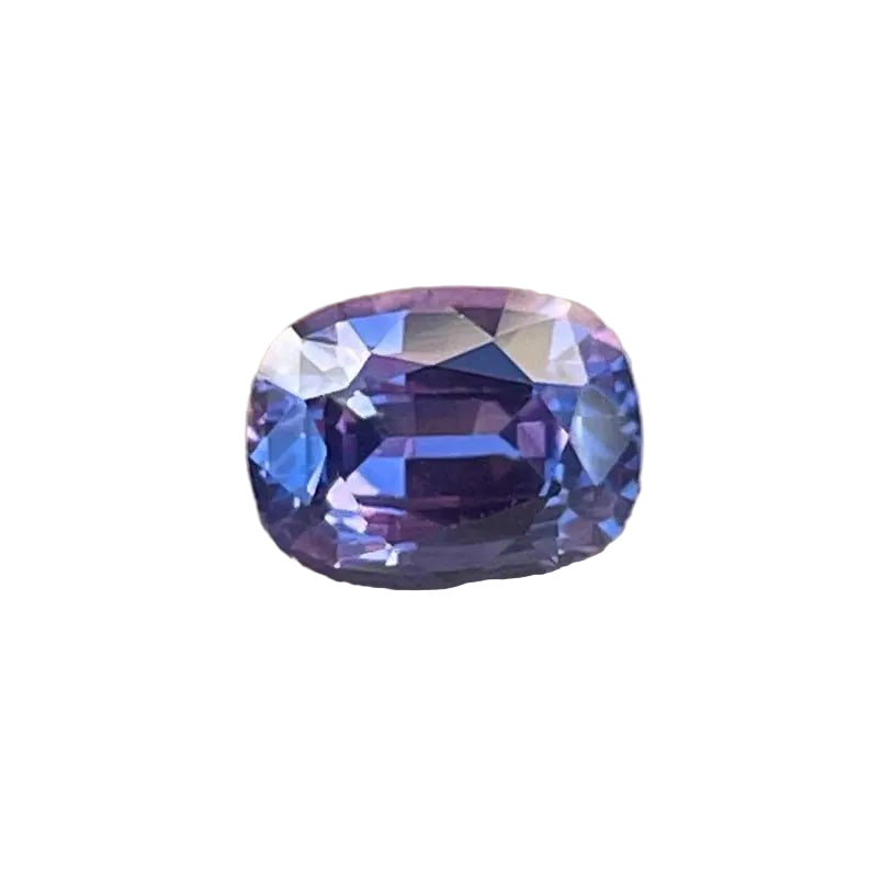 1.12ct Natural Purple Sapphire, Ceylon origin, Cushion cut, VS clarity — Sapphire Pal