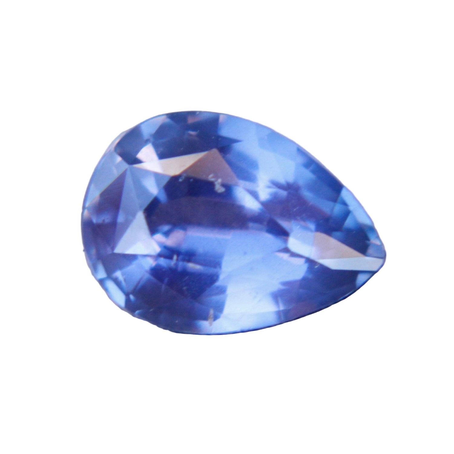 2.07 ct Natural Purple Sapphire, Pear Cut, Ceylon origin, unheated, VS clarity – Sapphire Pal