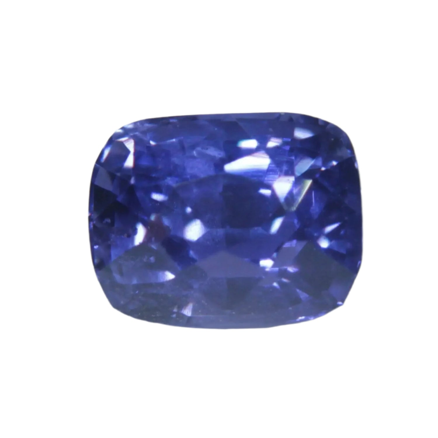 1.22ct Natural Purple Sapphire — Cushion Cut, Eye Clean, Ceylon Origin, Untreated Earth-Sourced Gemstone