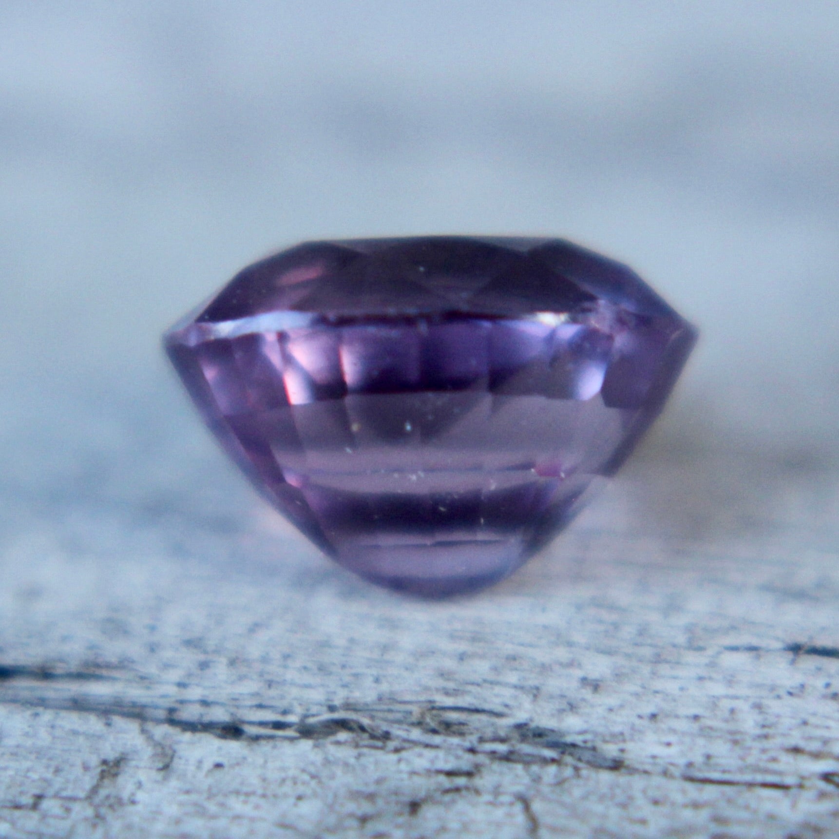 Oval cut purple sapphire for engagement ring bespoke jewelry design