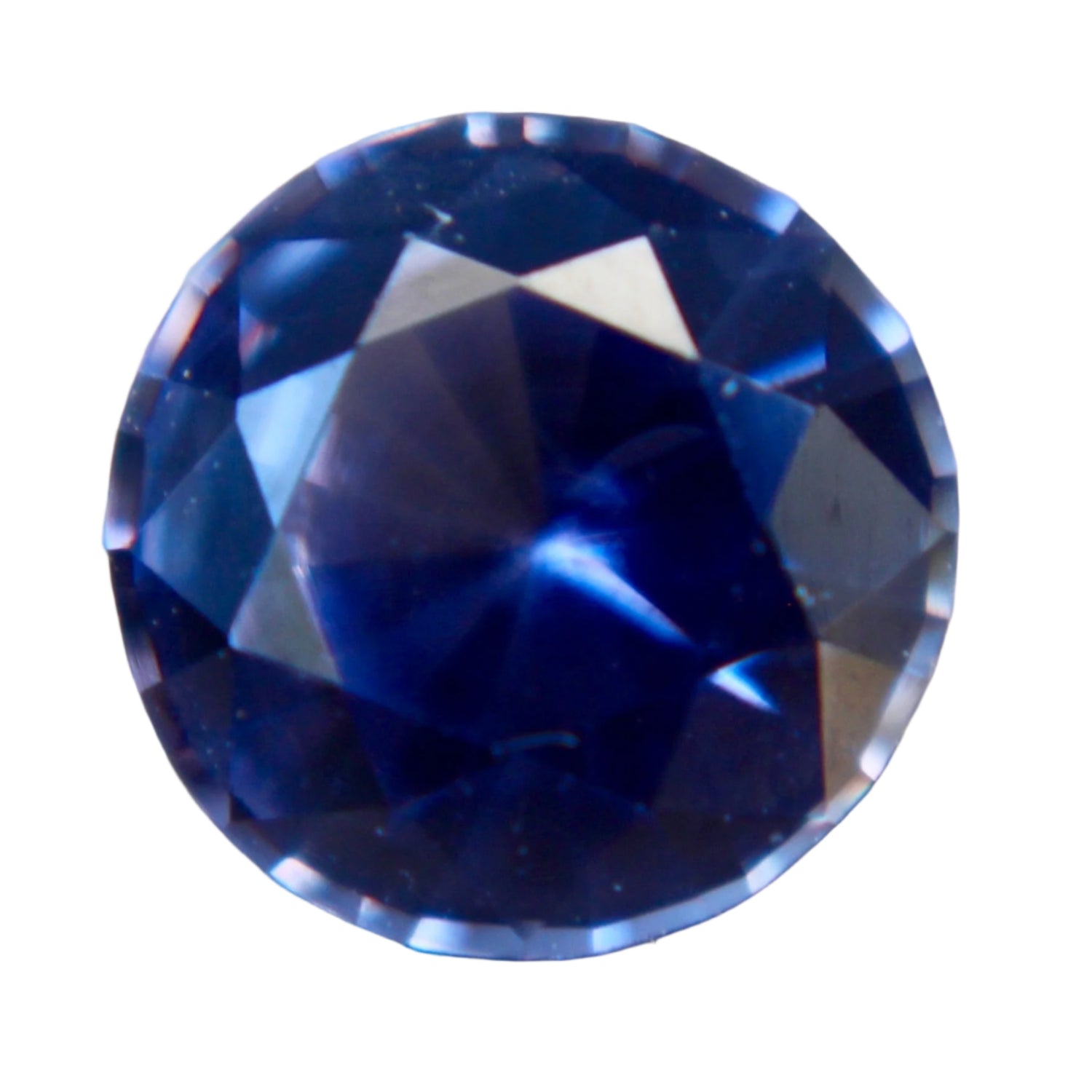 Natural Purple Sapphire | 1.54 Carat Round Cut | Unheated Ceylon Gemstone - Sapphire pal