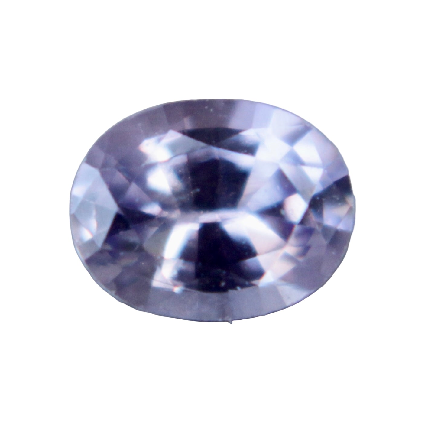 Natural purple sapphire 0.44 ct oval cut unheated untreated VVS clarity gemstone