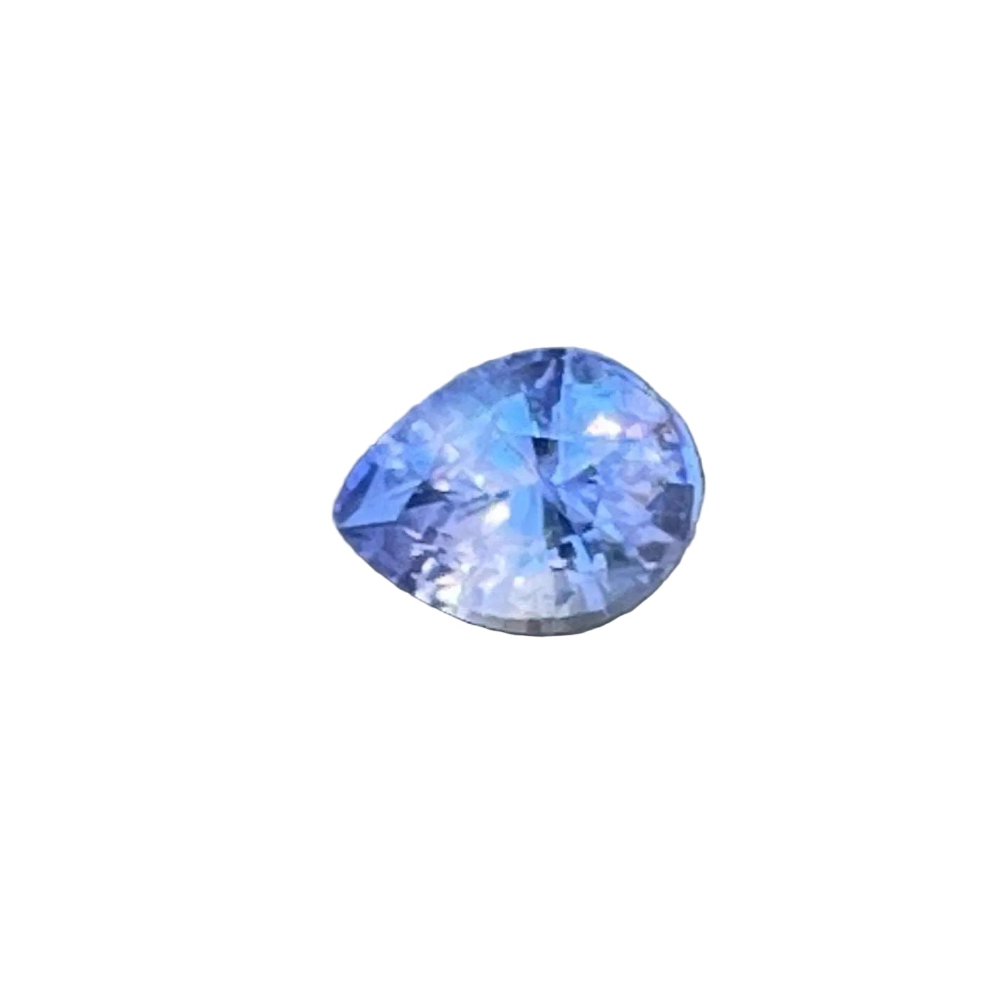 0.60 ct natural purple sapphire pear cut unheated loose gemstone – Sapphire Pal