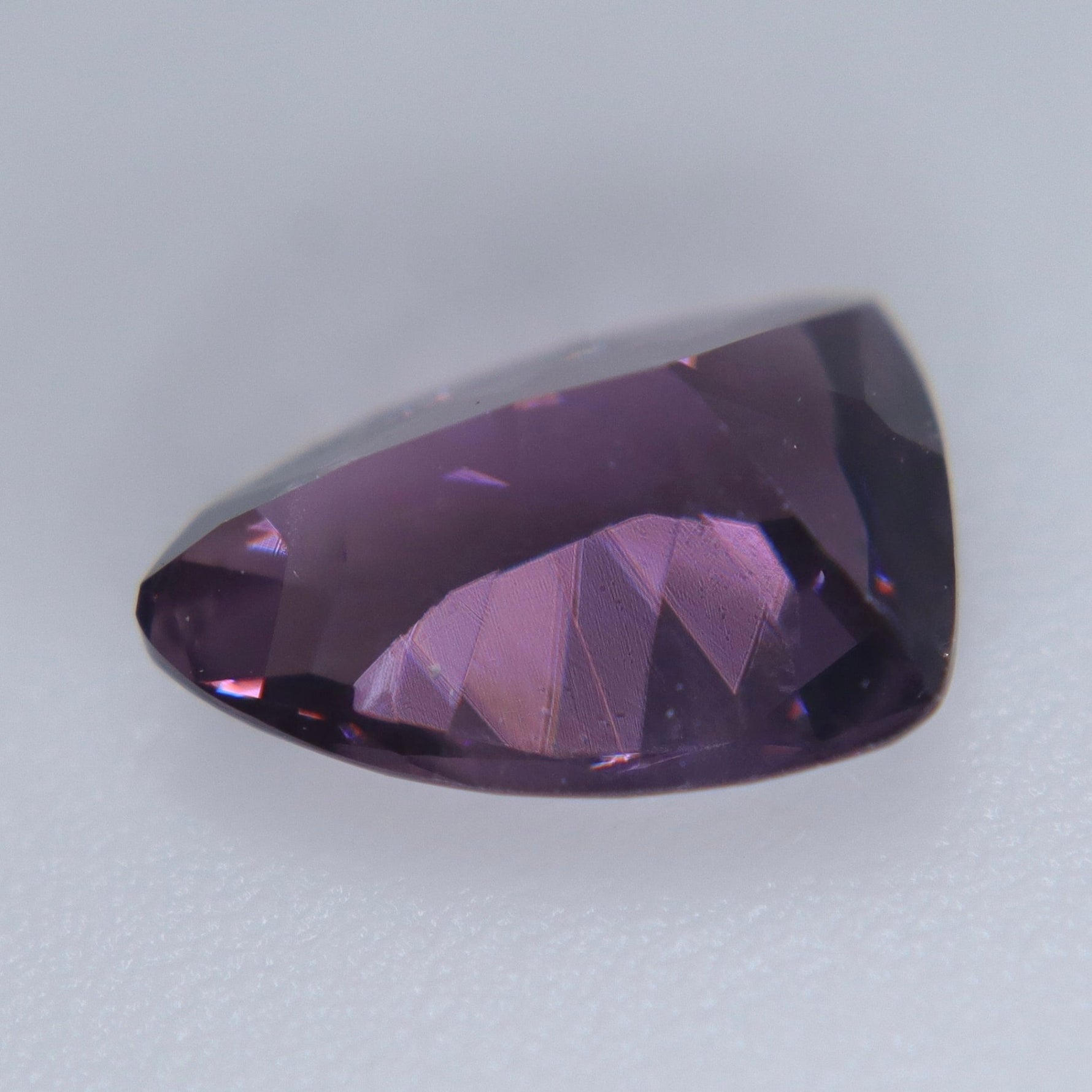 Natural Purple Spinel 1.24ct Trillion Cut Ceylon Loose Gemstone - Sapphirepal