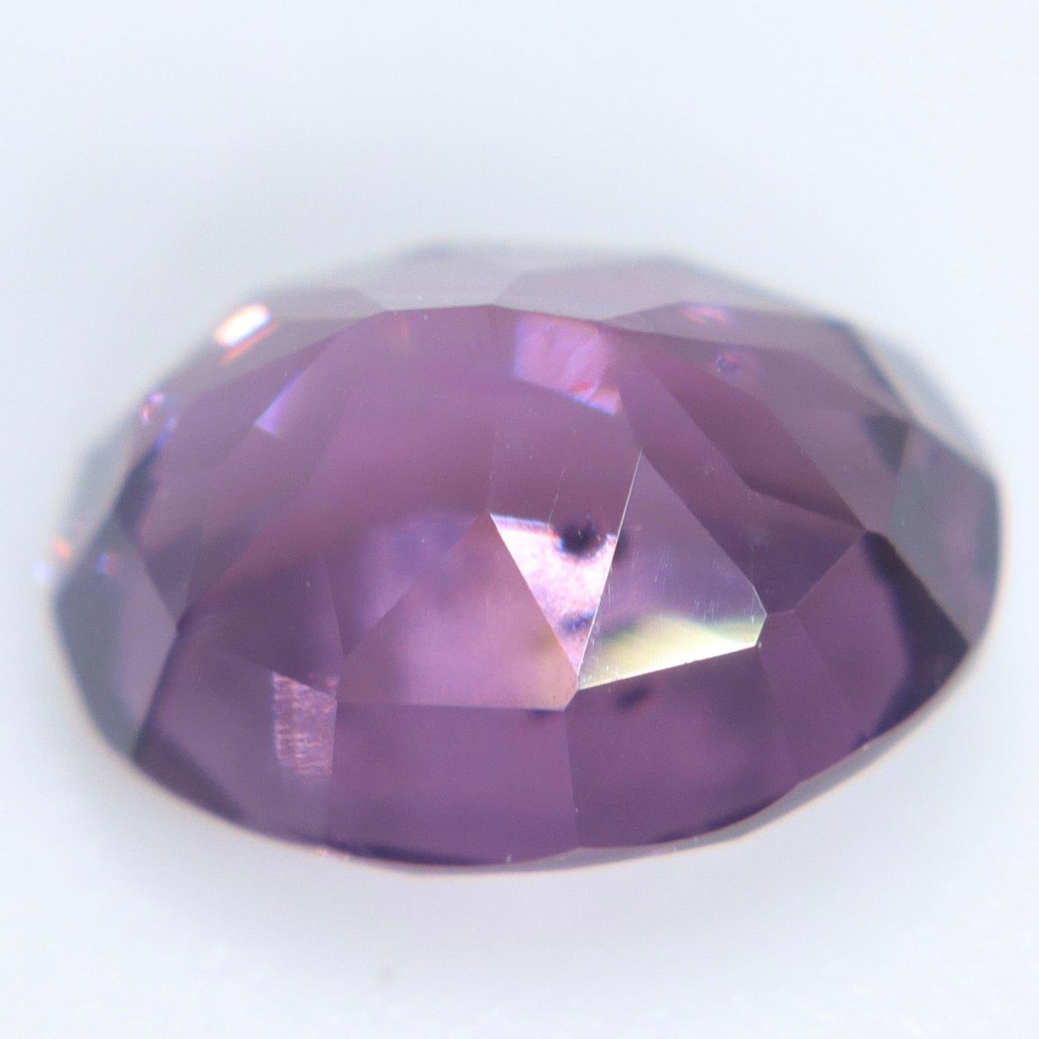 Natural Purple Spinel 2.00ct Oval Cut Ceylon Loose Gemstone - Sapphirepal
