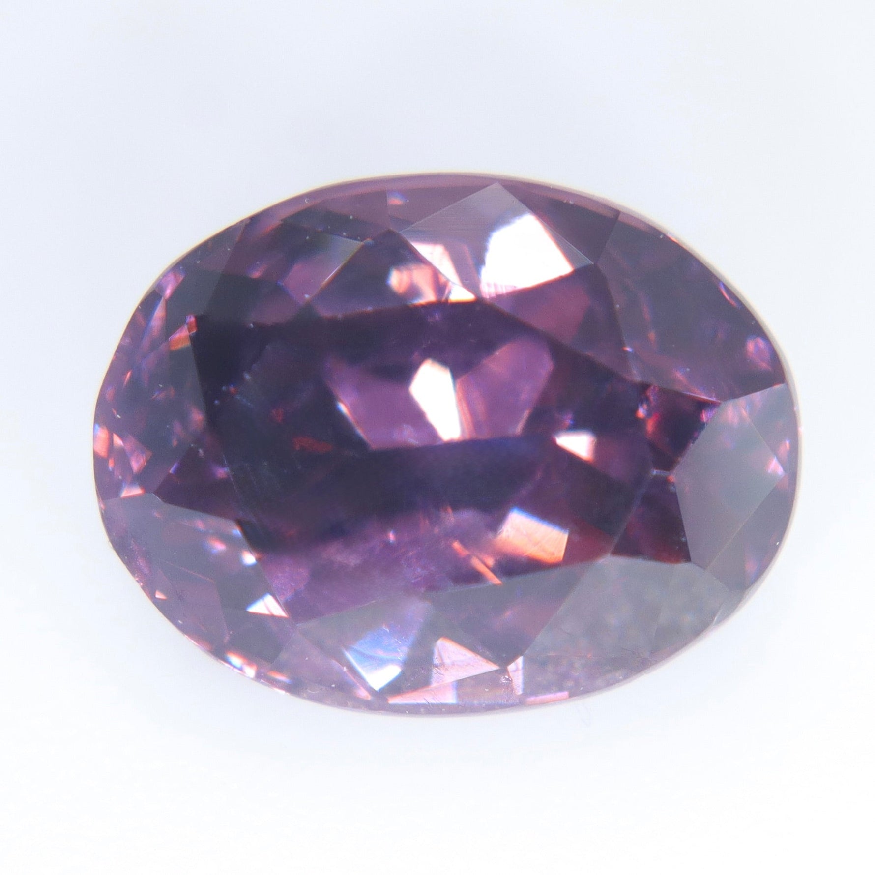 Natural Purple Spinel 2.00ct Oval Cut Ceylon Loose Gemstone - Sapphirepal