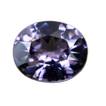 0.76ct natural purple spinel, oval 6.83×5.67mm, Ceylon origin – face-up