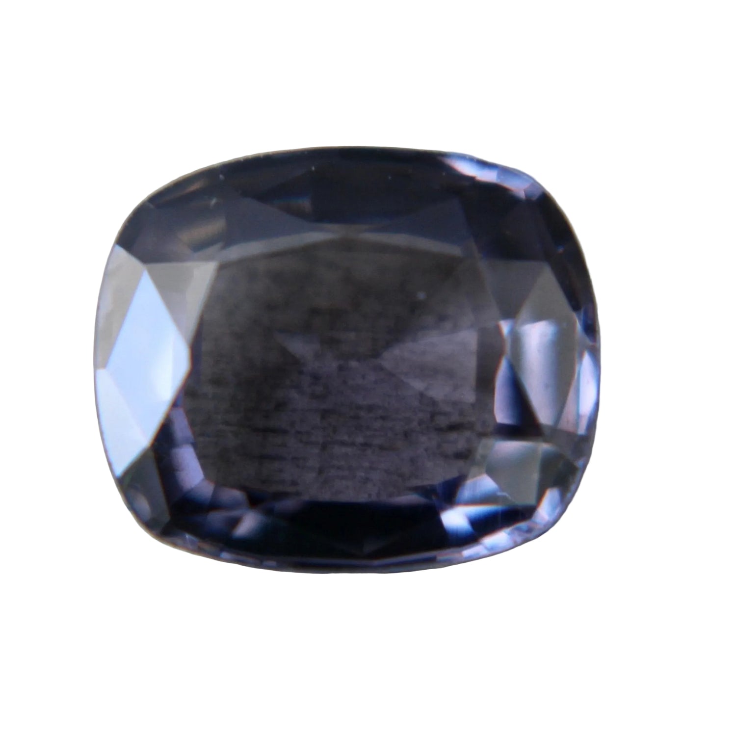 Natural purple spinel 1.92 carat cushion cut loose gemstone from Ceylon