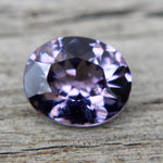 Ceylon purple spinel with lively brilliance