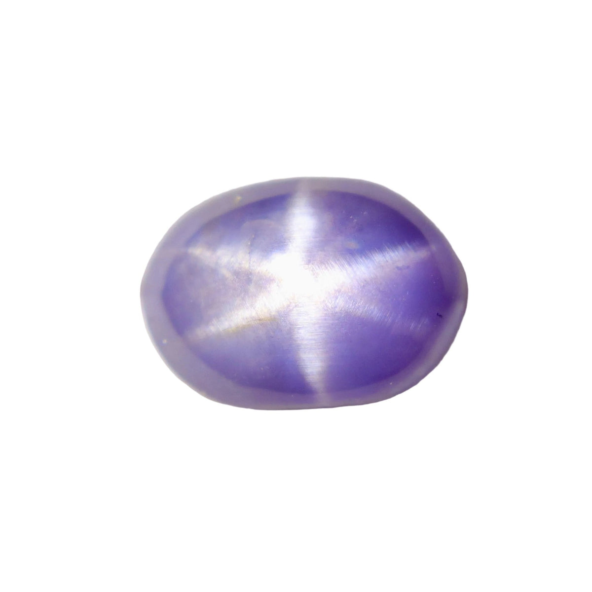 Natural Purple Star Sapphire 1.90ct Oval Cabochon Ceylon Unheated - Sapphirepal