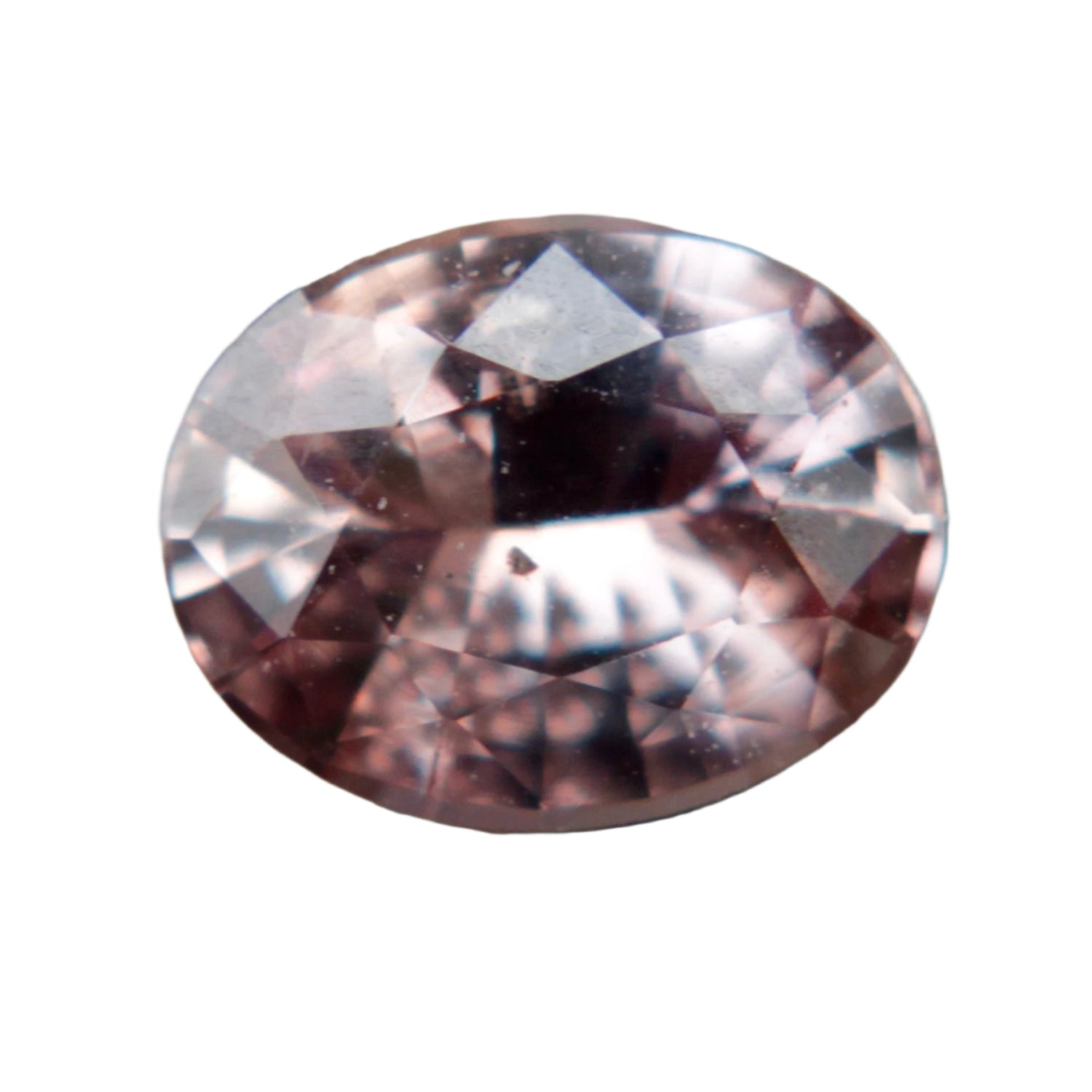 1.30ct Purplish Brown Sapphire – Oval Cut | Unheated Gem - Sapphire pal